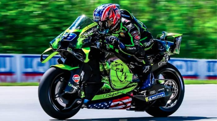 TERCEPAT - Pembalap asal Jepang, Ai Ogura (Trackhouse Racing) jadi yang tercepat dalam sesi practice MotoGP Ceko 2026, Jumat (19/6/2026)