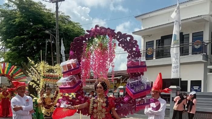 Atraksi pawai budaya di Tarakan 04072026