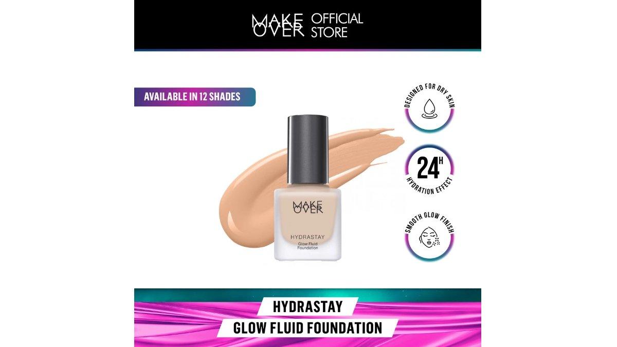 MAKE OVER Hydrastay Glow Fluid Foundation