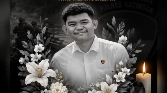 Mengenal Bripda Nopandri Ramadhana, anggota Polres Katingan, Kalimantan Tengah yang gugur di Kabupaten Katingan usai gerebek TO narkoba.