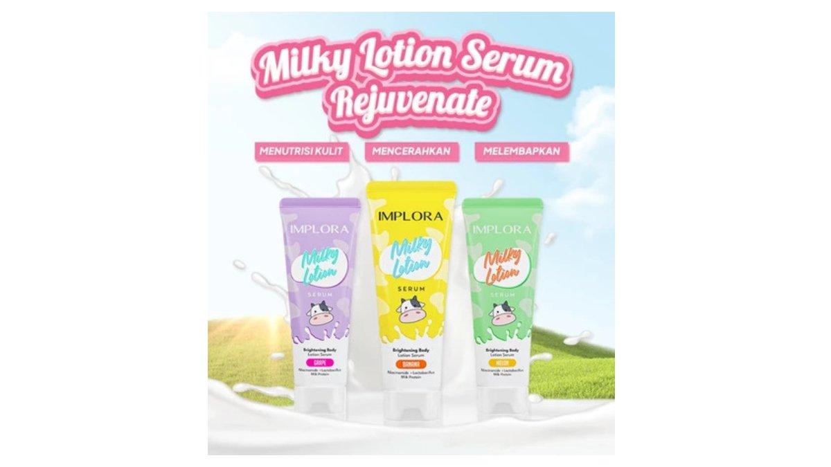 Ilustrasi Implora Milky Lotion Body Serum - Rejuvenate