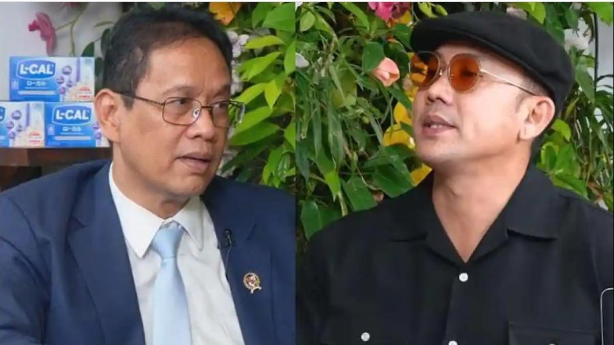 DISKUSI PURBAYA DENSU: Menteri Keuangan Purbaya Yudhi Sadewa menyebut bahwa Prabowo adalah sosok presiden yang pintar. Terkait itu, Denny Sumargo pun mempertanyakannya