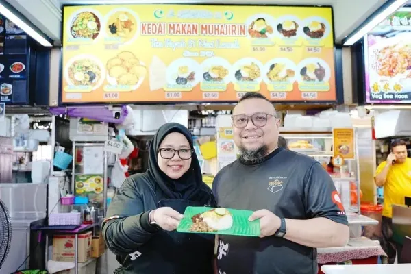 40 Tahun Jual Nasi Lemak Rp14 Ribuan, Penjual Ini Pantang Naikkan Harga