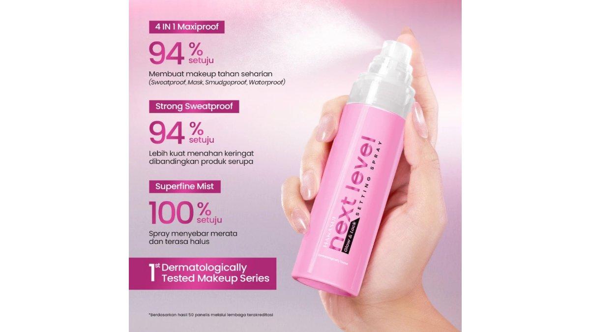 Hanasui Next Level Glow and Lock Setting Spray