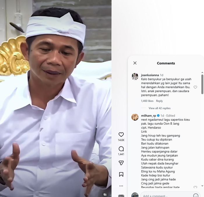 BUPATI KONTROVERSI - Terungkap pesan menohok Dedi Mulyadi untuk Bupati Purwakarta usai viral lagu Lalaki Langit, singgung soal jabatan.