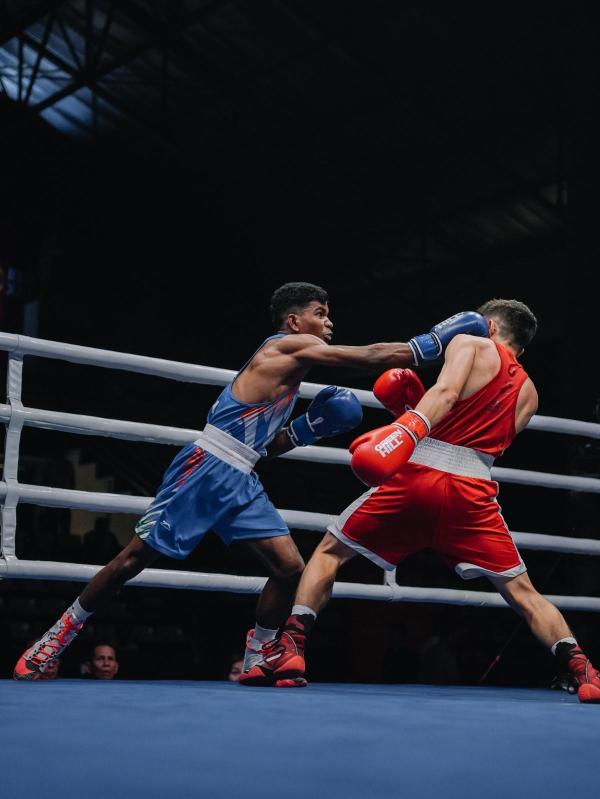 Vishvanath Suresh defeated Uzbekistan’s Amirbek Ismoilov in 50kg category.