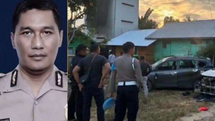 GUGUR - Aiptu Sumariyanto, polisi yang gugur saat penggerebekan bandar narkoba di Desa Tumbang Kalemei, Kecamatan Katingan Tengah, Kabupaten Katingan, Kalimantan Tengah. 