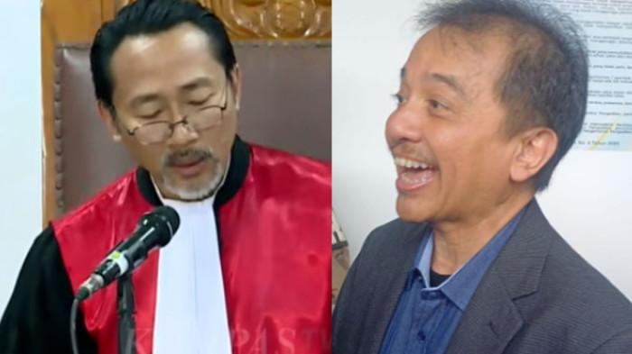 DITOLAK - Hakim I Ketut Darpawan menolak memulihkan harkat, martabat dan nama baik Roy Suryo meski mengabulkan sebagian gugatan praperadlannya.