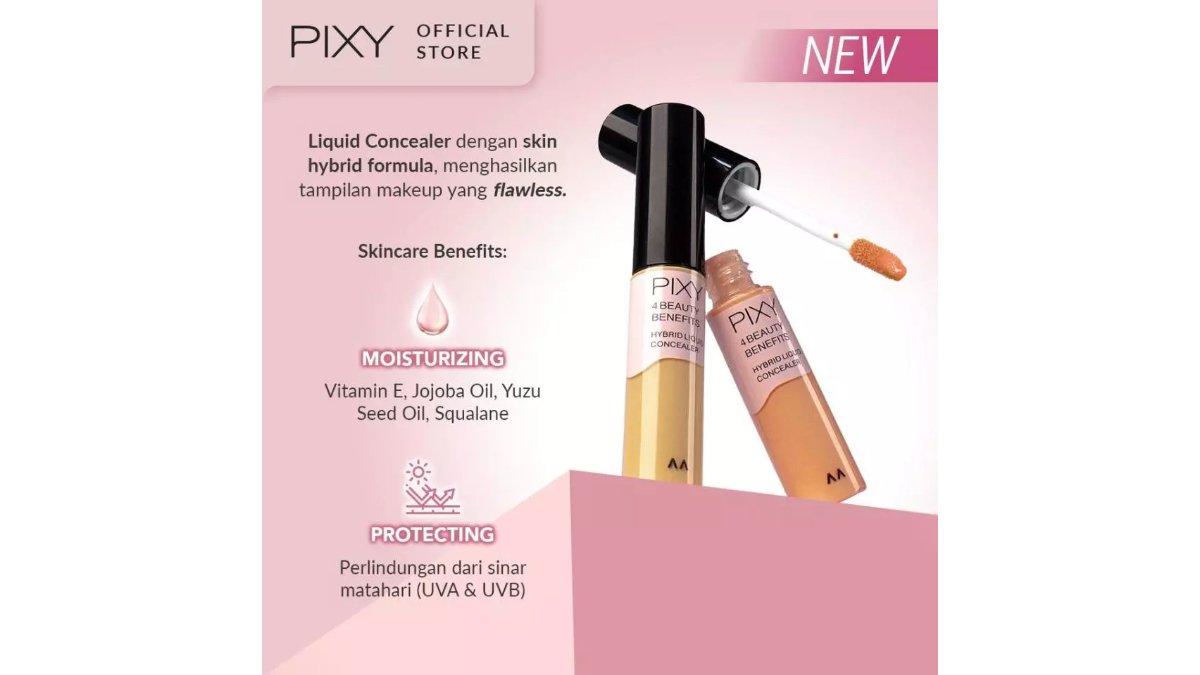 PIXY Hybrid Liquid Concealer 4 Beauty Benefits