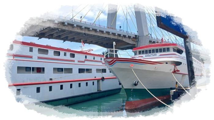 JADWAL KAPAL - Kapal yang berlabuh di Pelabuhan Manado didokumentasikan beberapa waktu lalu.