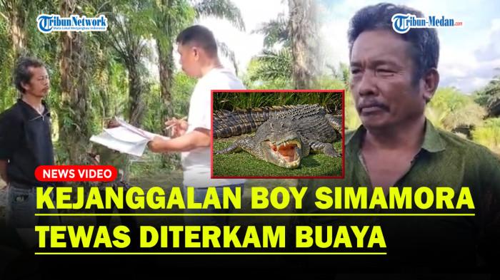 DITERKAM BUAYA - Pihak keluarga Boy Simamora (21) yang awalnya disebut tewas akibat diterkam buaya kini mulai diragukan pihak keluarga.Boy Simamora merupakan warga Desa Sampang Maruhur, Kecamatan Sirandorung, Kabupaten Tapanuli Tengah.