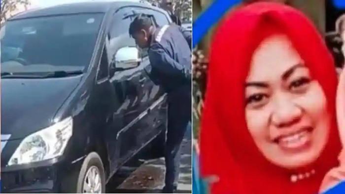 ASN TEWAS DI DALAM MOBIL - (Kanan) Sosok korban, Ruly Yunis Setiawati (50) Sekretaris Dinas Perumahan Rakyat dan Kawasan Permukiman (PRKP) Pemkab Bangkalan. (Kiri) Mobil tempat ditemukannya jenazah korban di area parkir Bandara Juanda, Sidoarjo, Jatim, Rabu (24/6/2026) siang