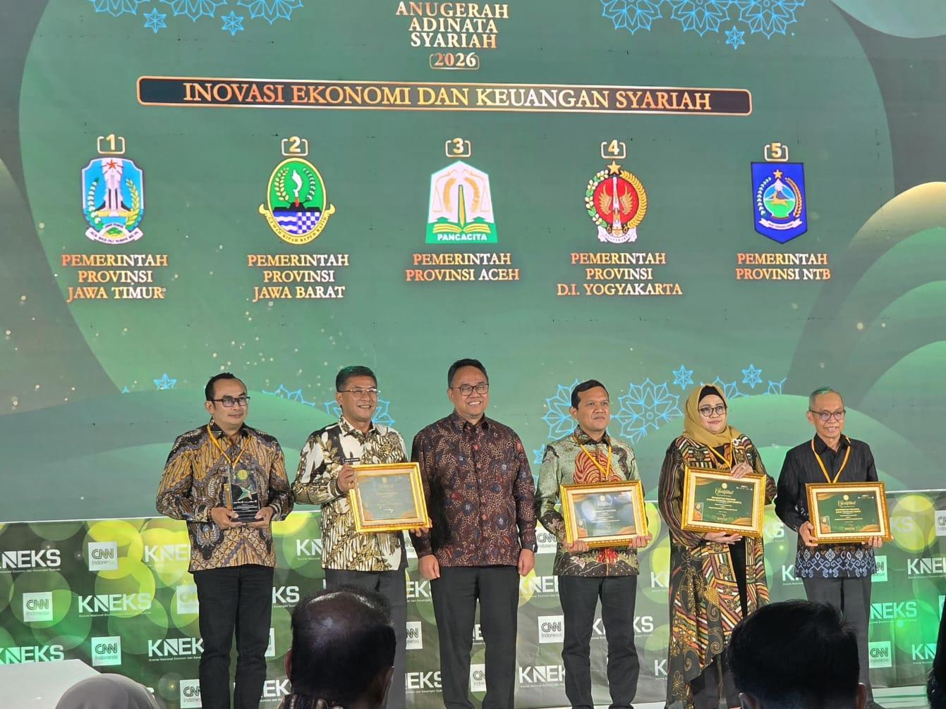 Aceh Raih Penghargaan Nasional Pariwisata Ramah Muslim pada Anugerah Adinata Syariah 2026
