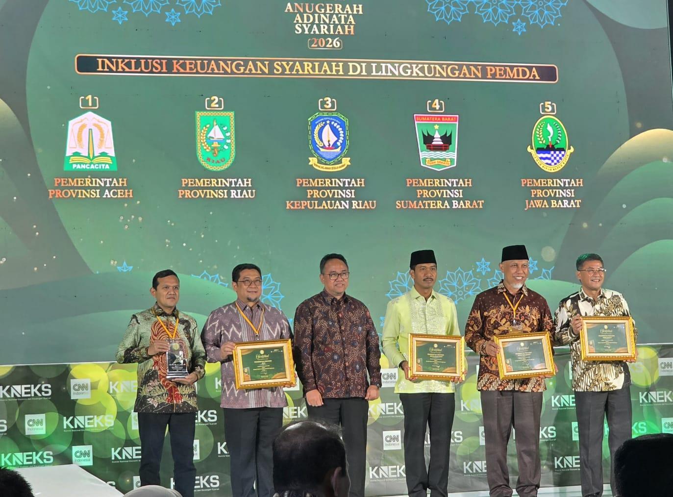 Aceh Raih Penghargaan Nasional Pariwisata Ramah Muslim pada Anugerah Adinata Syariah 2026