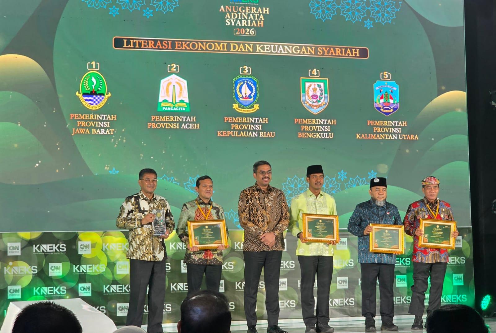 Aceh Raih Penghargaan Nasional Pariwisata Ramah Muslim pada Anugerah Adinata Syariah 2026