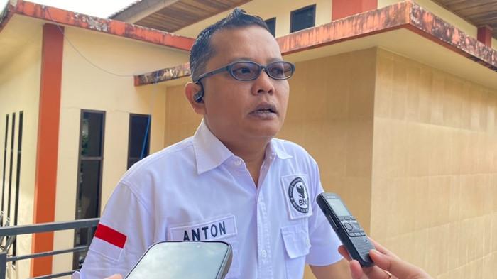 Kepala BNN Kabupaten Nunukan Anton Suriyadi Siagian saat ditemui