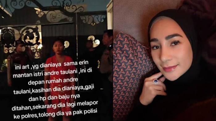 DIDUGA ANIAYA ART - Rien Wartia Trigina alias Erin, eks istri Andre Taulany berhadapan dengan kasus hukum. Ia dilaporkan karena dugaan penganiayaan terhadap asisten rumah tangga (ART).