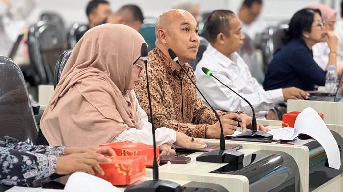 EKSPOS MANAJEMEN BASEL -- Bupati Bangka Selatan, Riza Herdavid dan jajaran ketika melakukan ekspos manajemen talenta di BKN, Kamis (9/7/2026). Dengan ekspos tersebut pemerintah daerah siap menerapkan manajemen talenta bagi ASN.