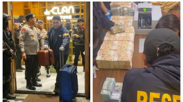 KASUS DUGAAN KORUPSI - Tim gabungan Kortas Tipidkor Polri dan Ditreskrimsus Polda Metro Jaya menggeledah Kafe de'Clan Signature dan Point Money Changer di Jalan Cipete Raya, Cilandak, Jakarta Selatan, Rabu (8/7/2026).