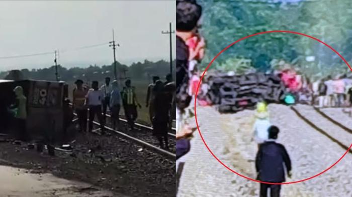 Inilah perkembangan terkini Kecelakaan KA Logawa di Bagor Nganjuk pada Kamis (9/7/2026) kemacaten mengular hingga 2 km.