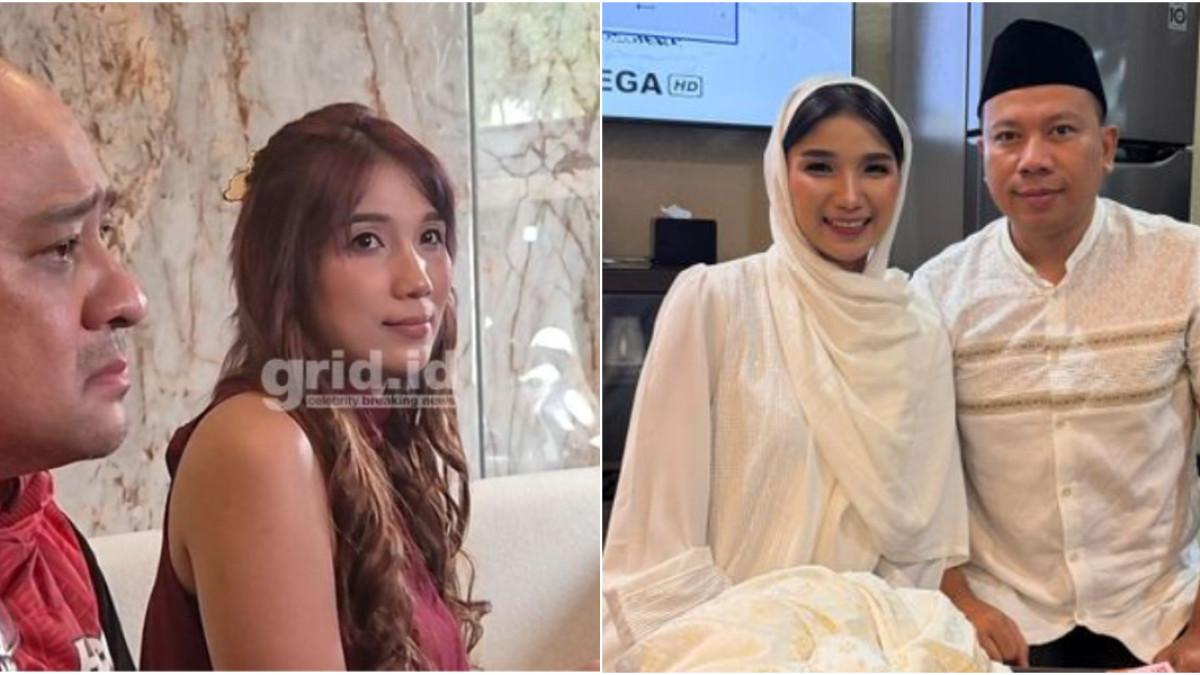 Selain dokumentasi foto, Fangfang juga menunjukkan sebuah surat pernyataan nikah yang telah dibubuhi materai.