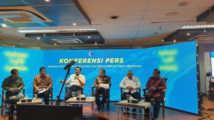 Menteri Koordinator Bidang Kemaritiman dan Investasi Luhut Binsar Panjaitan dalam acara 