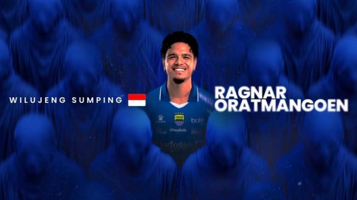 Pemain Timnas Indonesia, Ragnar Oratmangoen resmi direkrut Persib Bandung.