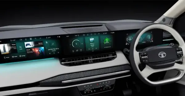 tata sierra ev interior