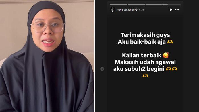 RUMAH JAMPIDSUS DIGELEDAH: Viral rumah komika Mega Salsabillah didatangi sejumlah orang pada Jumat (10/7/2026) setelah ia membuat konten rumah Jampidsus digeledah. Begini kondisi Mega Salsabillah.