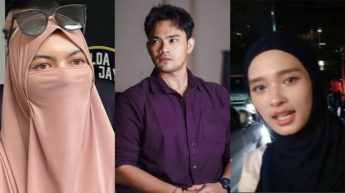 INARA, INSANUL, MAWA - Kolase foto yang diambil oleh Tribunnews, Minggu (21/12/2025). Wardatina Mawa (kiri) usai menjalani pemeriksaan di Polda Metro Jaya. Insanul Fahmi (tengah) foto diambil dari Instagram pribadinya, @insanulfahmi. Inara Rusli (kanan) ditemui di Sarinah, Thamrin Jakarta Pusat, Kamis (7/11/2024).