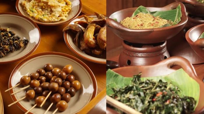 KULINER BOYOLALI - Menu di Warung Senthong Jawi Cepogo Boyolali, Jawa Tengah. Berikut rekomendasi kuliner enak di Boyolali selain soto dan susu.