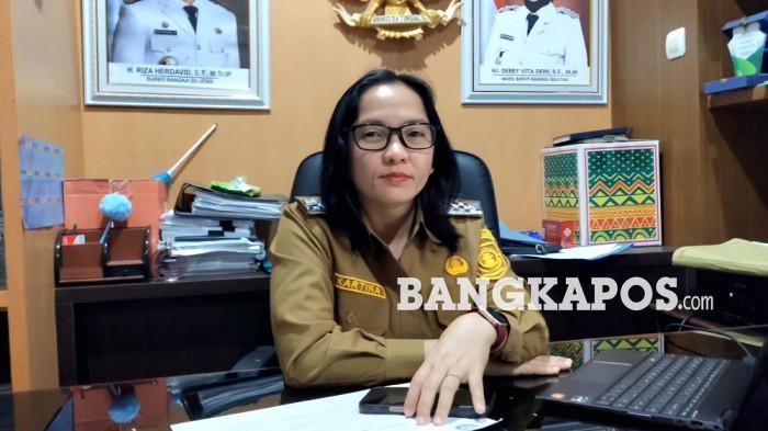 Kepala Dinas Penanaman Modal dan Pelayanan Terpadu Satu Pintu (DPMPTSP) Kabupaten Bangka Selatan, Kartikasari.