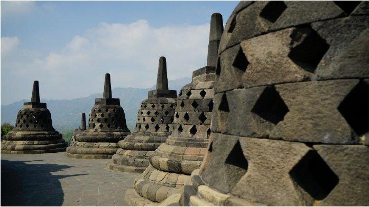STUPA - di Candi Borobudur, Magelang, Jawa Tengah