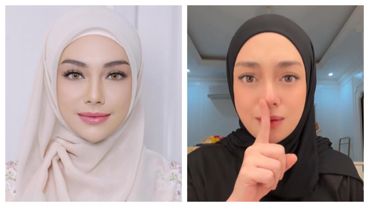 Artis Celine Evangelista, kini makin mantap menggunakan hijab setelah melalui proses hidup yang panjang, ia merasa nyaman dan didukung keluarga.
