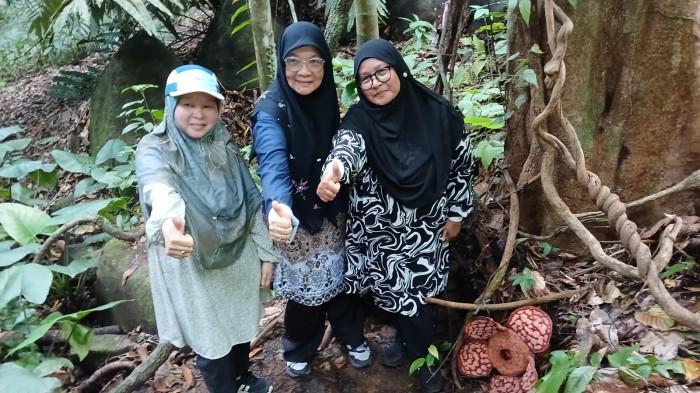 Wisman Malaysia liat Raflesia