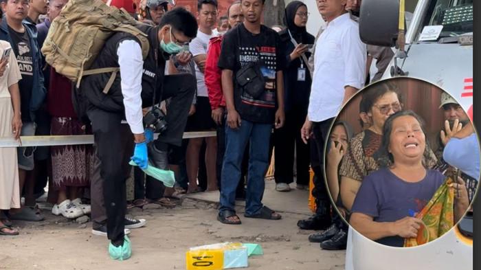 PENEMUAN MAYAT - Polisi melakukan olah tempat kejadian perkara di ruko RT 34 Kelurahan Simpang Rimbo, Kecamatan Alam Barajo, Kota Jambi, pada Senin (24/11/2025).
