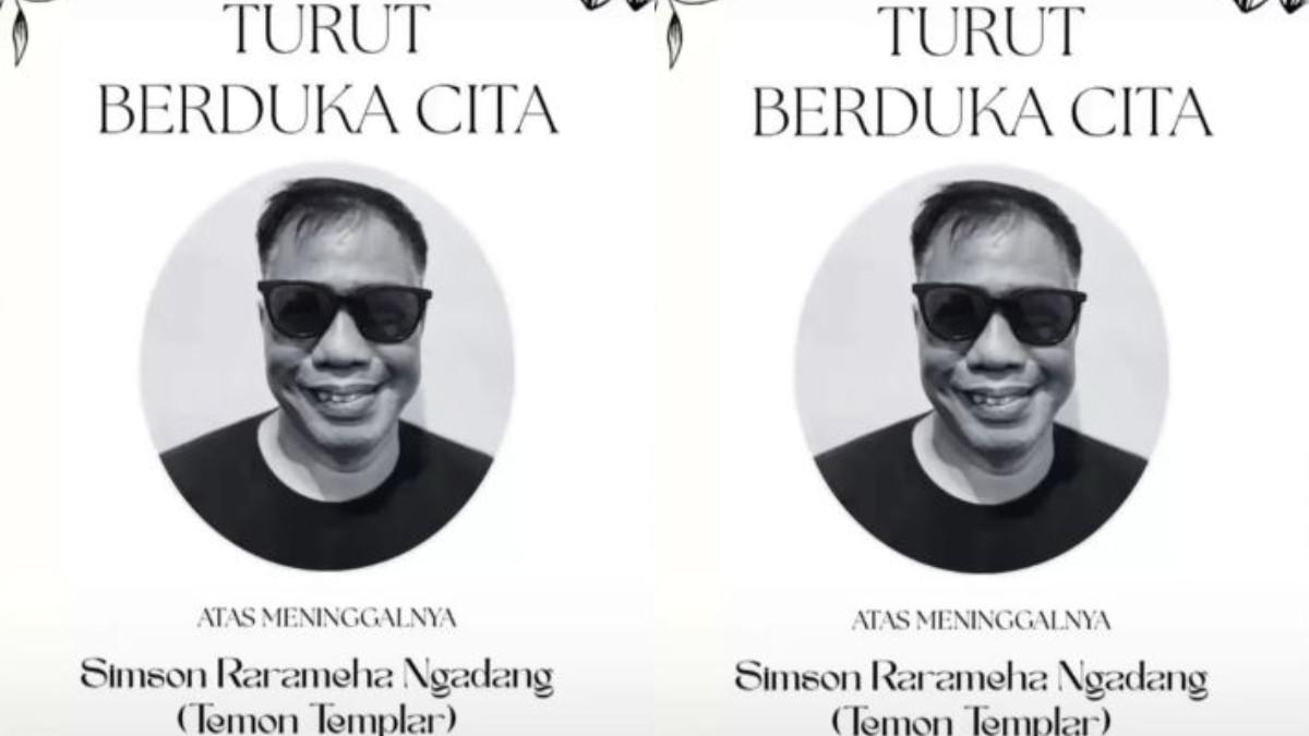 TEMON MENINGGAL DUNIA - Komedian Temon Meninggal dunia