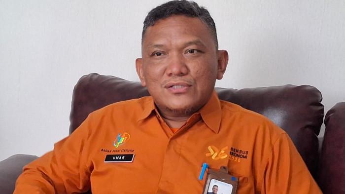 UMAR RIYADI- Kepala BPS Kota Tarakan, Umar Riyadi saat diwawancara media, Rabu (8/7/2026)