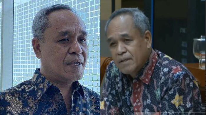 CECAR - (kiri) Wakil Ketua Umum Partai Demokrat Benny K Harman di Kompleks Parlemen, Jakarta, Selasa (5/8/2023)(kanan) Momen ketika Benny K Harman mencecar Hakim Alimin saat uji kelayakan Calon Hakim Agung