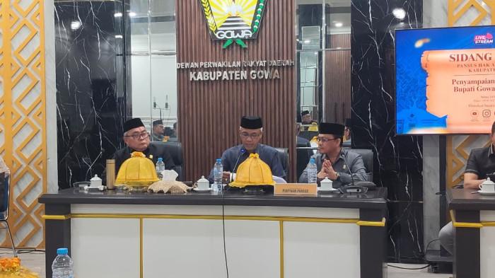 2026-07-14 - Sidang Hak Angket di Kantor DPRD Gowa, Selasa (14/7/2026).