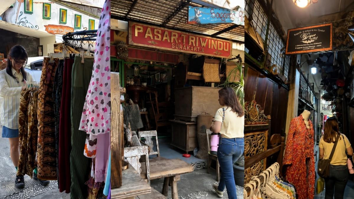 PASAR TRIWINDU - weekend di Solo belum lengkap tanpa mampir ke Pasar Triwindu. berburu barang antik, foto estetik, dan menikmati suasana klasik.