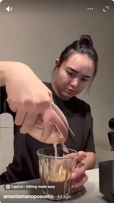Heboh Amanda Manopo Bikin Kopi Pakai ASI, Amanda Manopo Bikin Kopi Pakai ASI.