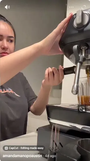 Heboh Amanda Manopo Bikin Kopi Pakai ASI, Amanda Manopo Bikin Kopi Pakai ASI.