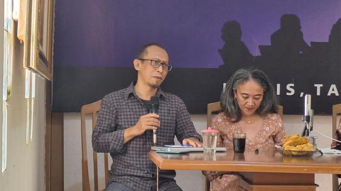 KASUS FEBRIE ADRIANSYAH - Pengamat politik sekaligus peneliti Exposit Strategic, Arif Susanto dalam diskusi bertajuk 
