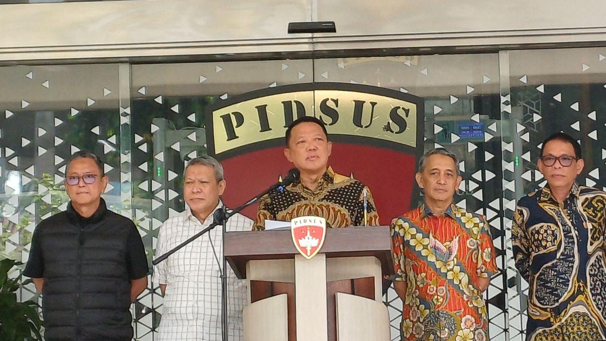 RUMAH JAMPIDSUS DIGELEDAH - Jaksa Agung Tindak Pidana Khusus (Jampidsus) Kejagung Febrie Adriansyah saat ditemui di Kejagung, Jakarta Selatan, Jumat (10/7/2026).