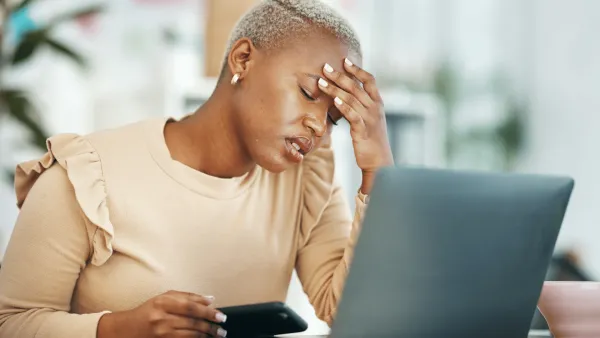 overwhelmed woman who can't deal with that right now