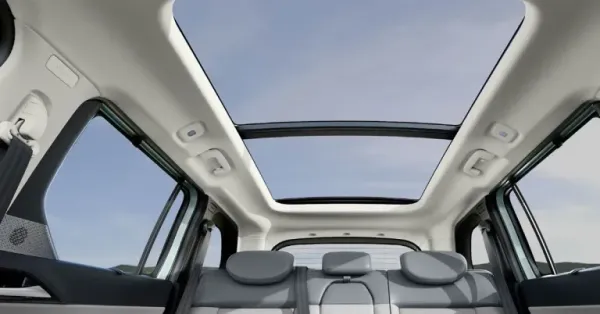 tata sierra ev sunroof