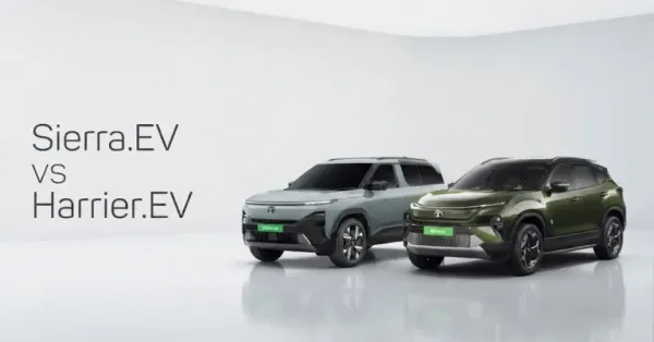 tata sierra ev vs tata harrier ev comparison