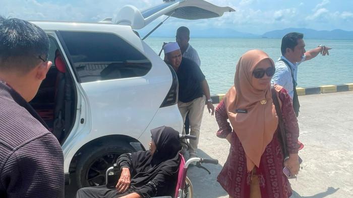 Hj Fatima jemaah haji Nunukan tiba di Sebatik 02 15072026