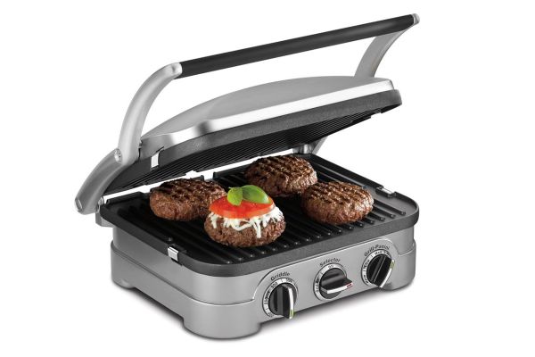 Cuisinart Griddler Indoor Grill, Panini Press, Sandwich Maker Credit: Amazon
